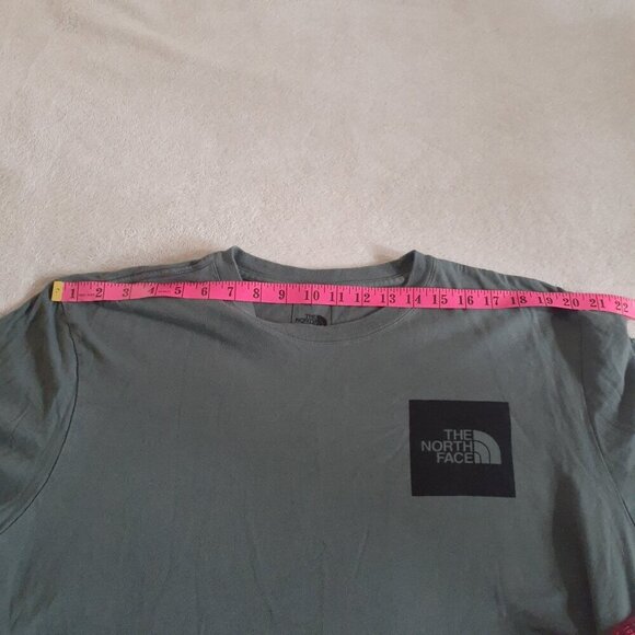 The North Face Men's XXL Spruce Green Cotton T-Shirt - Picture 9 of 11
